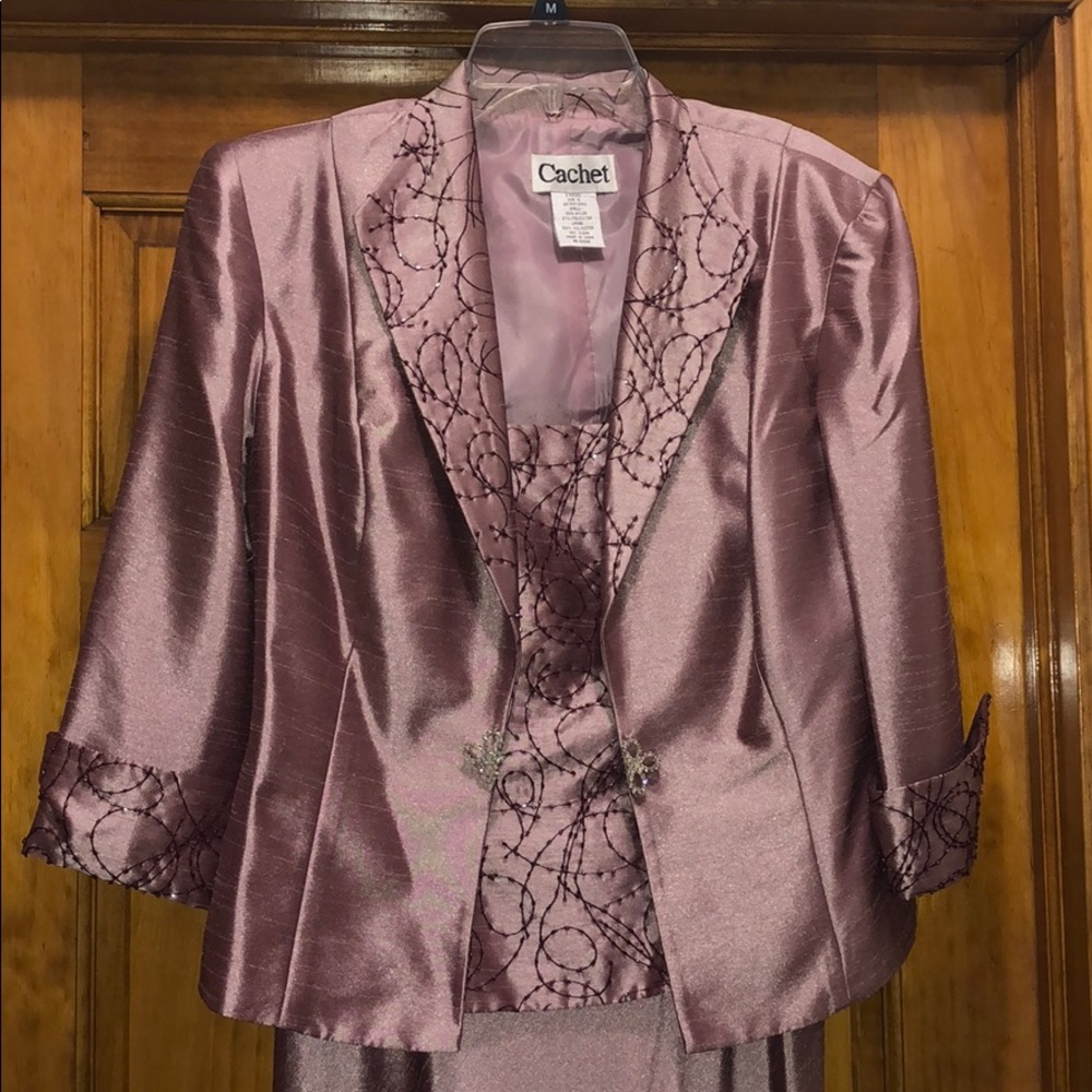 Mauve long dress!